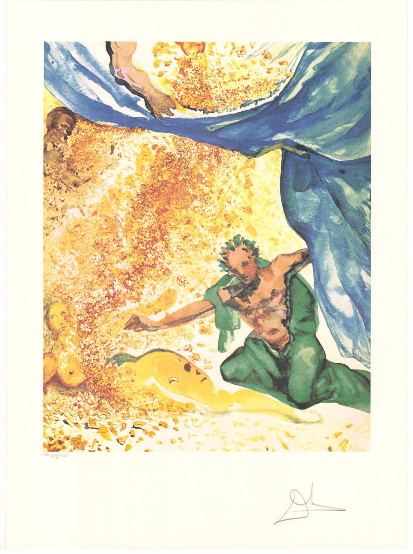 Les Amourex: Adam and Eve (Garden of Eden) - Wvz. Field 79-7c / Michler/Löpsinger Nr. 1563